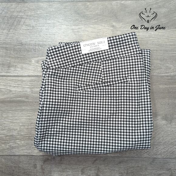 Chico's Brigitte Slim Leg Crop Pants Size Chico's 2 (12) - Picture 7 of 7
